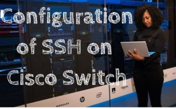 Configuration of SSH on Cisco Switch