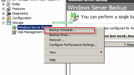 Windows Server 2008 Backup and Recovery with Server Backup Feature