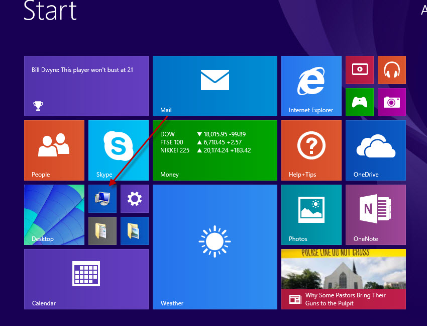 where is the recycle bin on windows 8