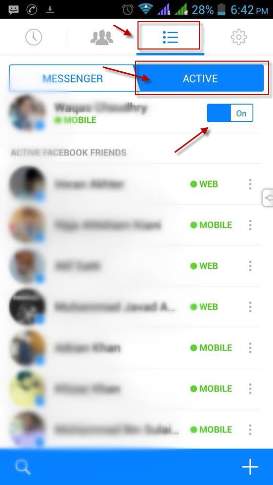 how to go invisible on fb messenger