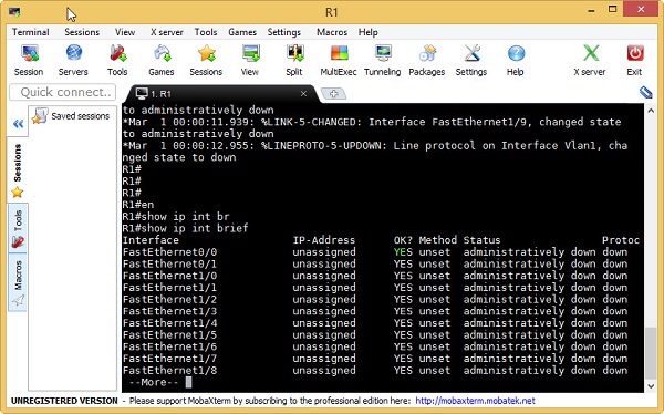 MobaXterm GNS3  How to use Moba-Xterm as a Gns3 Terminal
