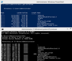 Difference between PowerShell and Command prompt and features - W7cloud