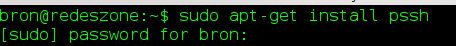 sudo apt-get install pssh
