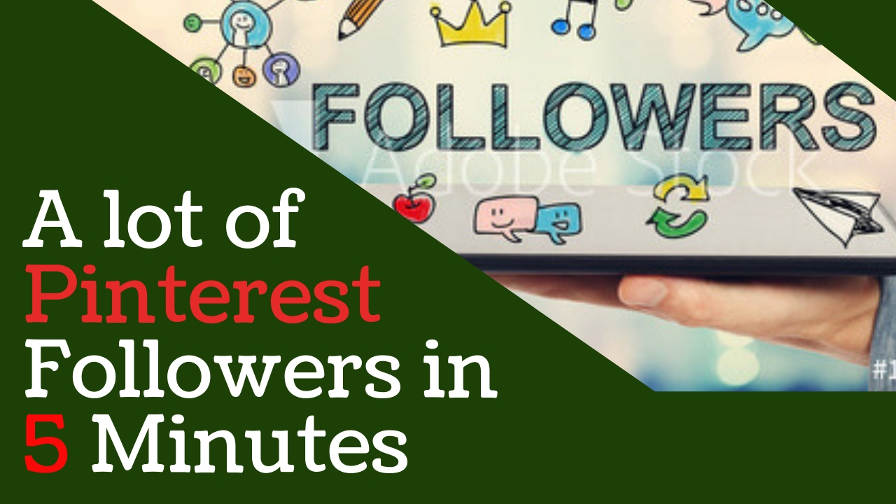How To Get More Followers on Pinterest | Fast Pinterest Followers Hack
