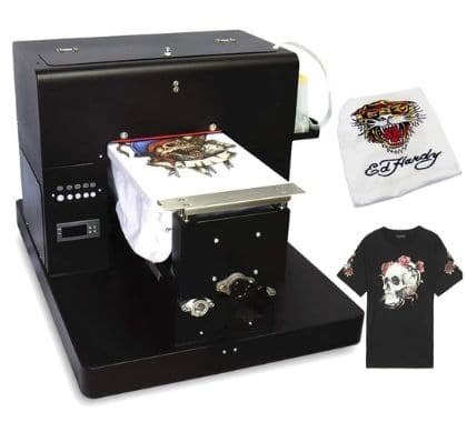 A4 DTG T-Shirts Printer for Dark & Light Clothes