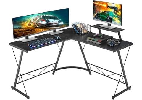 Mr IRONSTONE L-Shaped Gaming Desk