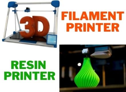 Build Volume of filament and resin printer