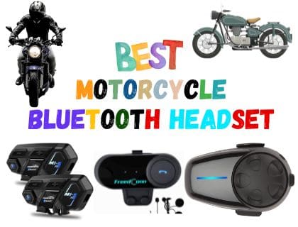 6 Best Motorcycle Bluetooth Headset For Music