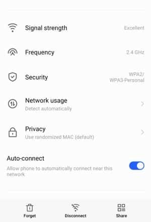 Enable 5GHz Wifi on Android mobile