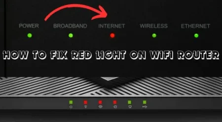 How To Fix Red Light On WiFi Router or Modem