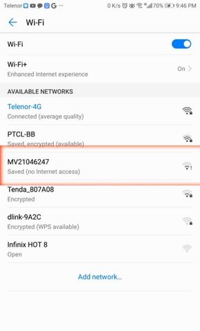 wifi camera ssid to connect without router