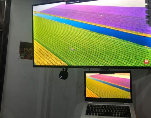 Laptop wireless mirroring