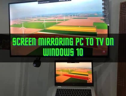 Screen Mirroring PC or Laptop to TV on Windows 10 & 11