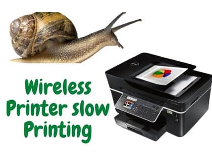 Wireless Printer Take So Long To Print