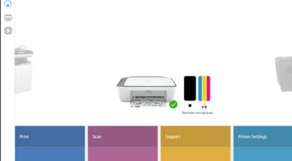 HP DeskJet 2700 ink level